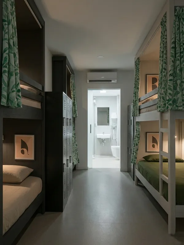 8-Bed Dormitory Room - Wonderland Pai
